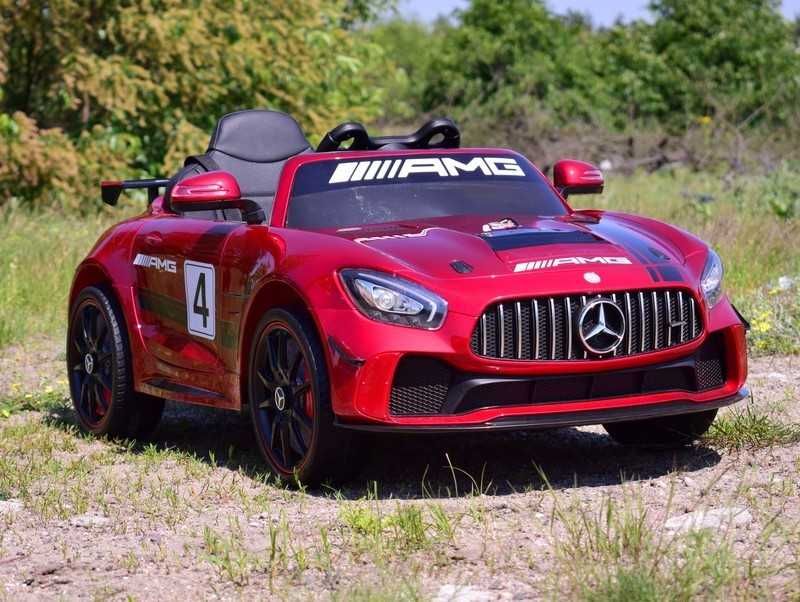 BAWIBUS.PL Auto autko na akumulator MERCEDES AMG GT4 samochód na pilot