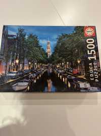 Puzzle 1500 peças Amsterdão