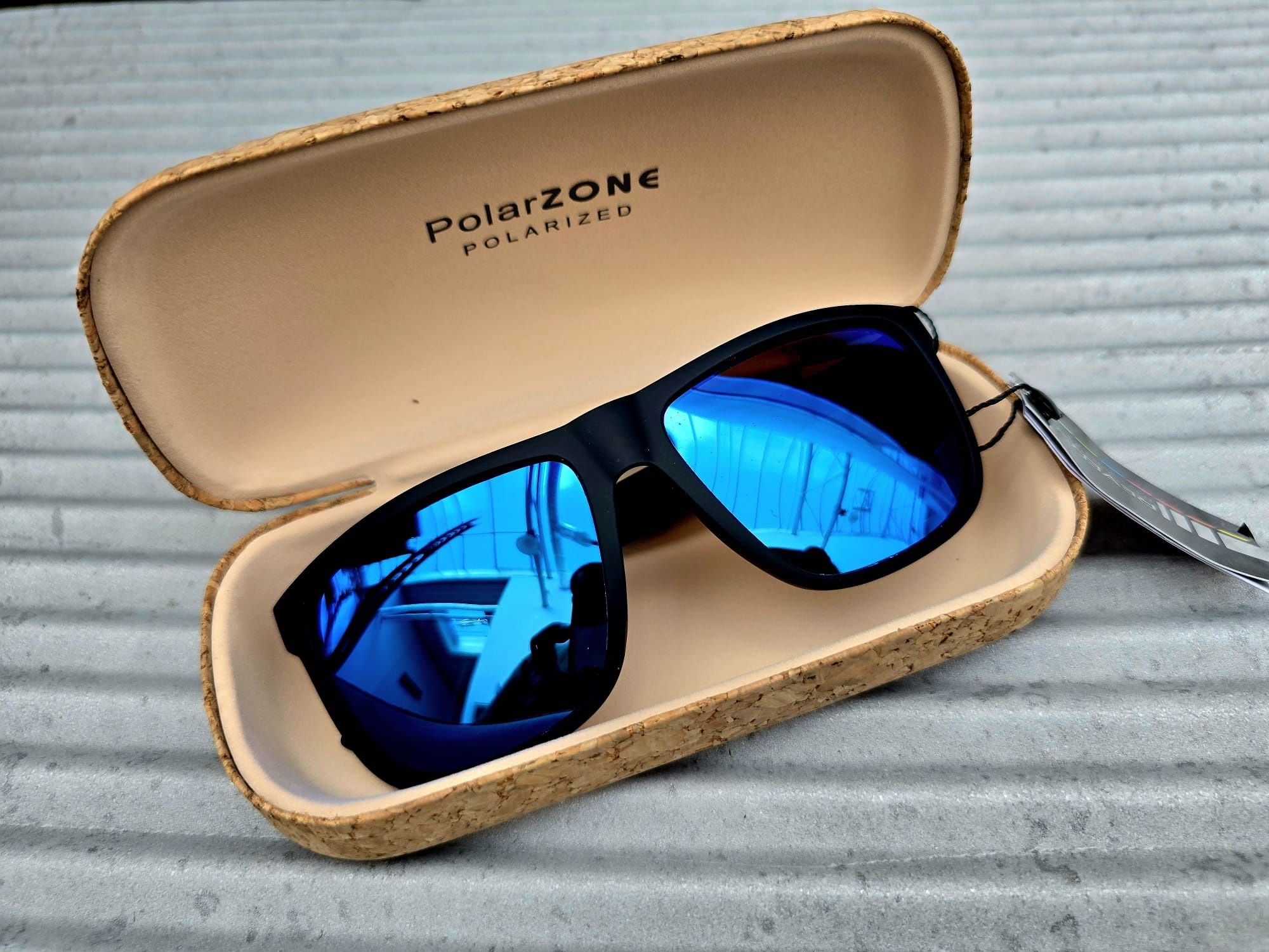 Modne stylowe okulary przeciwsłoneczne męskie marki Revers nowe