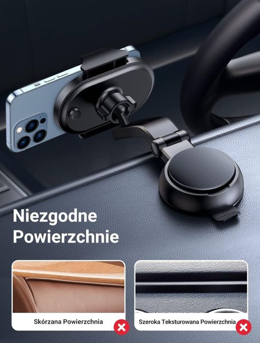 UGREEN Samochodowy Uchwyt na Telefon z Przyssawką