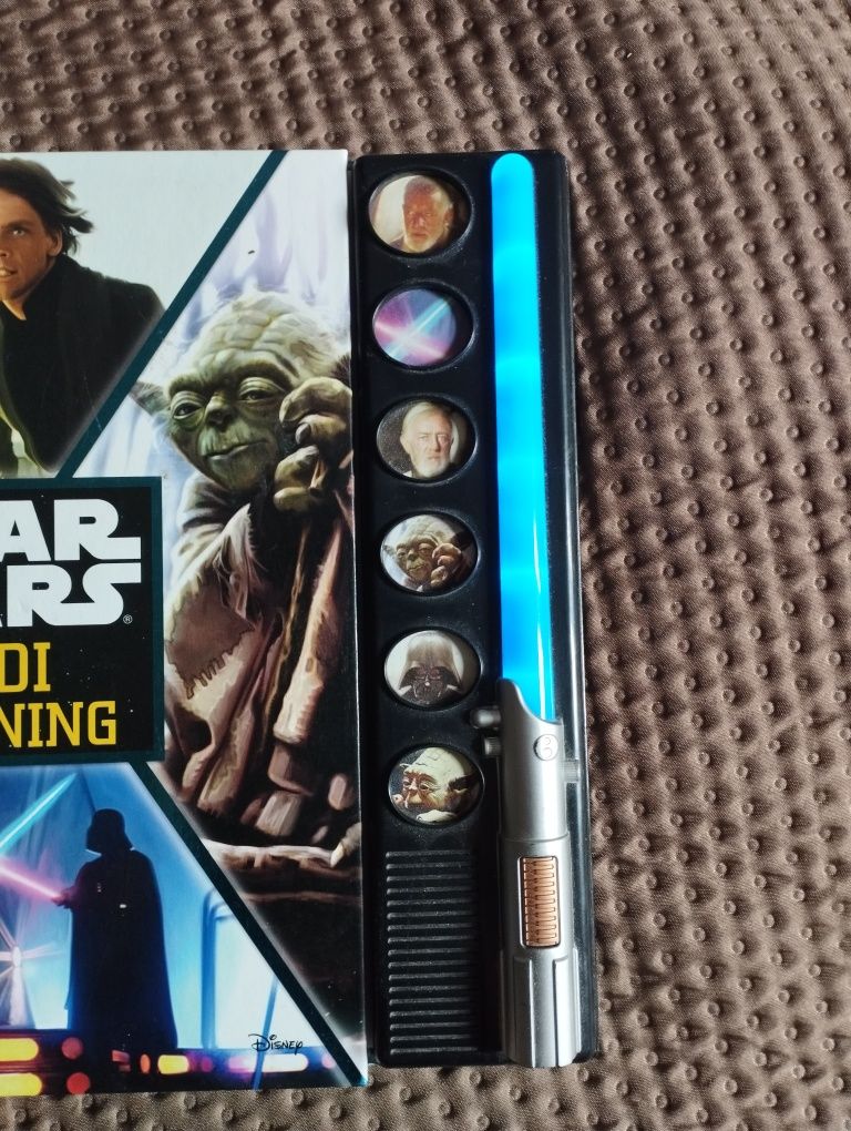 STAR WARS Jedi Training oryginał: książka po angielsku, z dźwiękiem