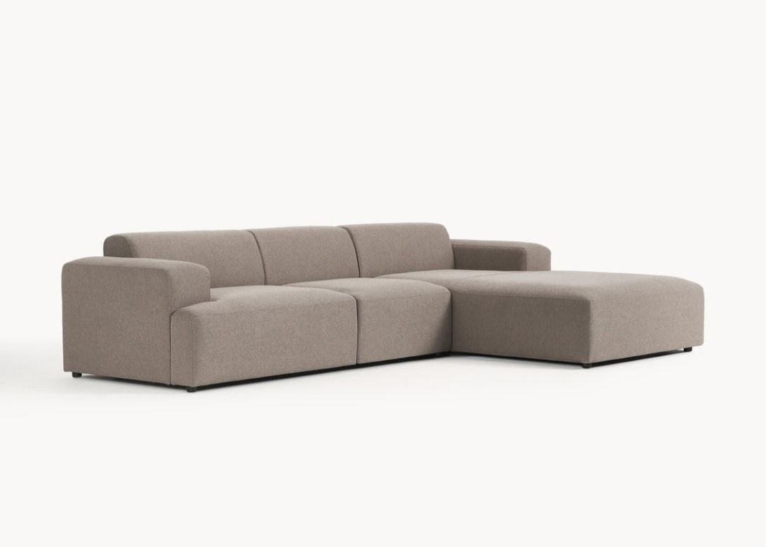 Sofa narożna Melva 4-osobowa Westwing Collection