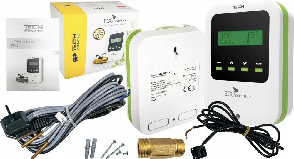 Sterownik Pompy cyrkulacyjnej CWU Tech ST-11 Eco Circulation