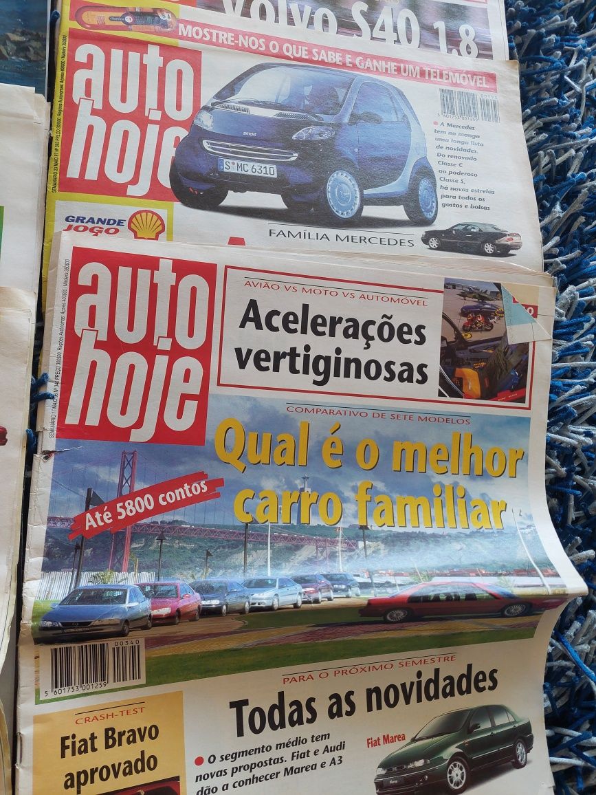 Revistas de Automóveis antigas