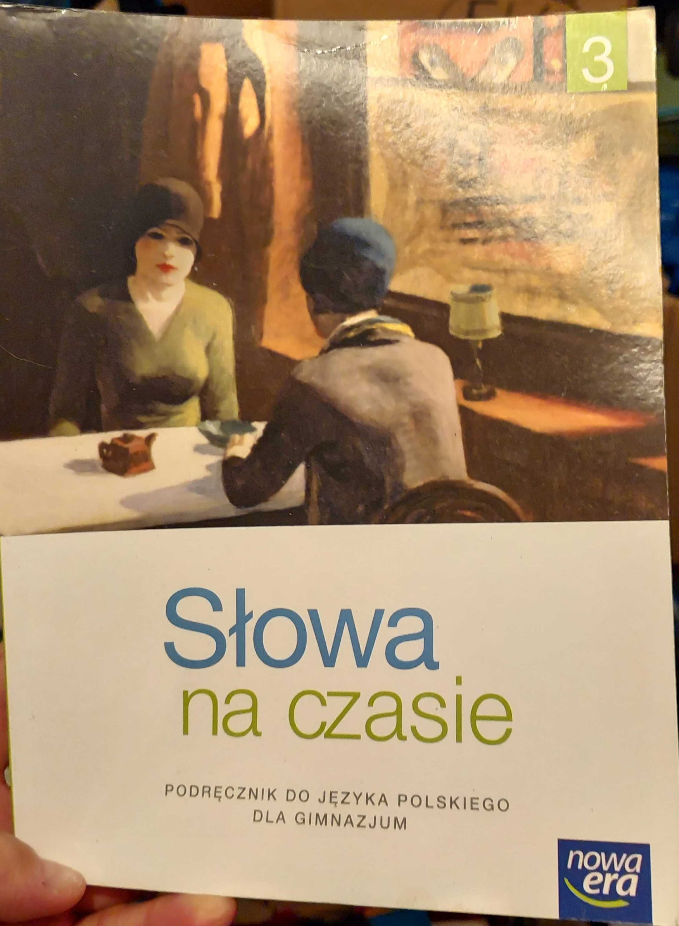 Podręczniki gimnazjum: geografia, matematyka, WOS, polski, niemiecki