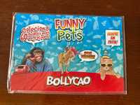 Caderneta Cromos-Bollycao-Funny Pets-60-Cromos Por Colar-Completa