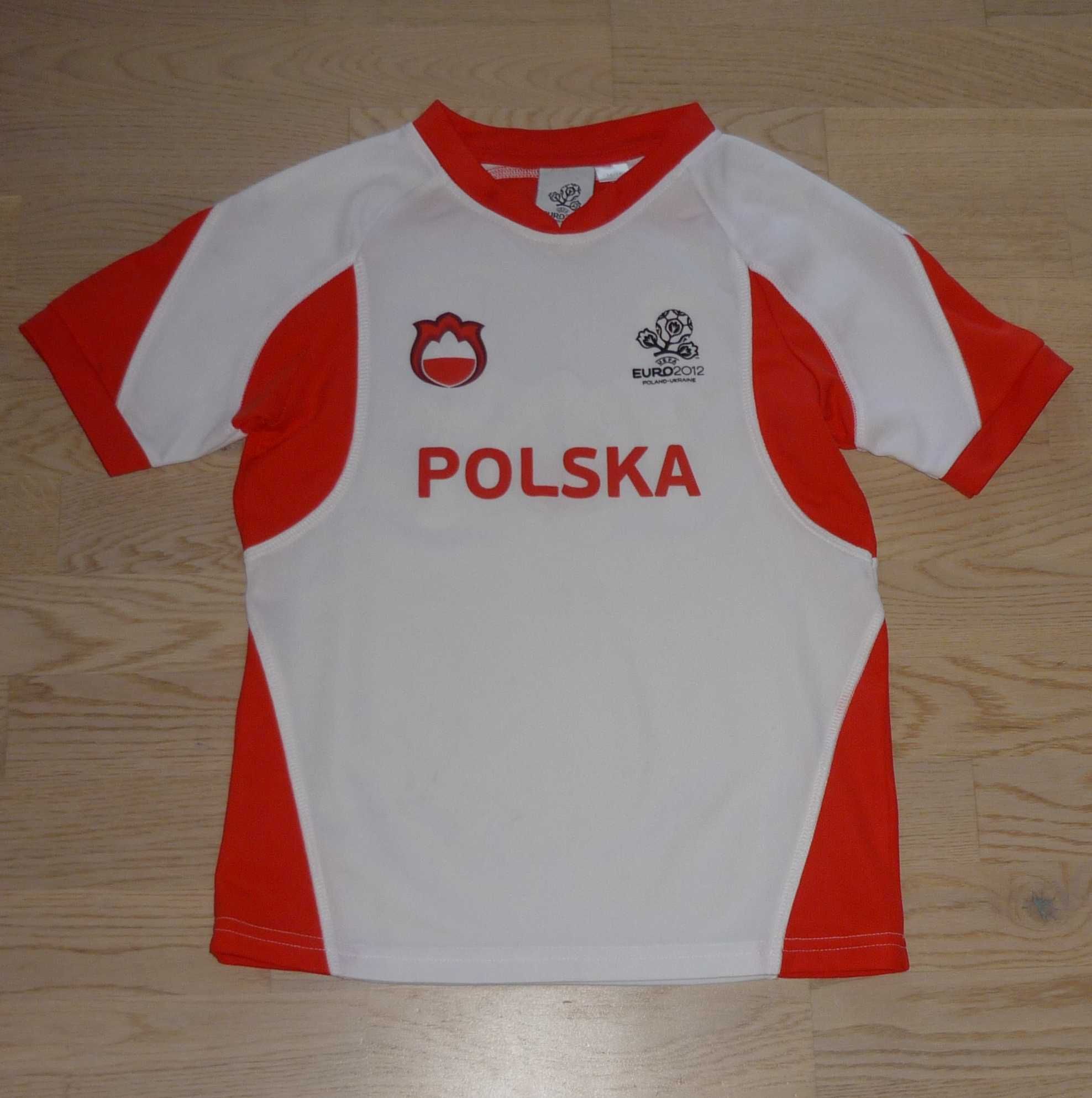 Bluzka koszulka sportowa roz. 134/140 EURO 2012 Polska Ukraina