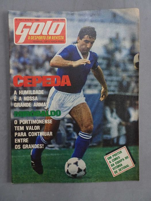 Antiga revista Golo nº 144 + poster