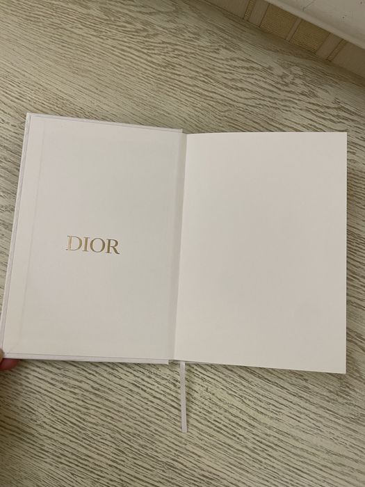 Блокнот dior білий