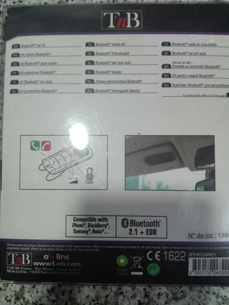 Kit de carro Bluetooth