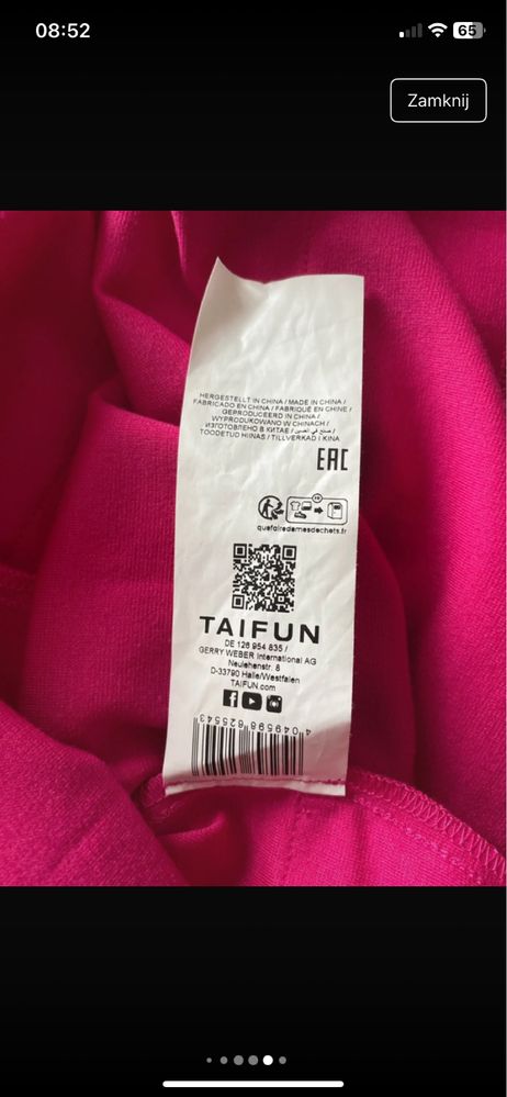 Sukienka Taifun
