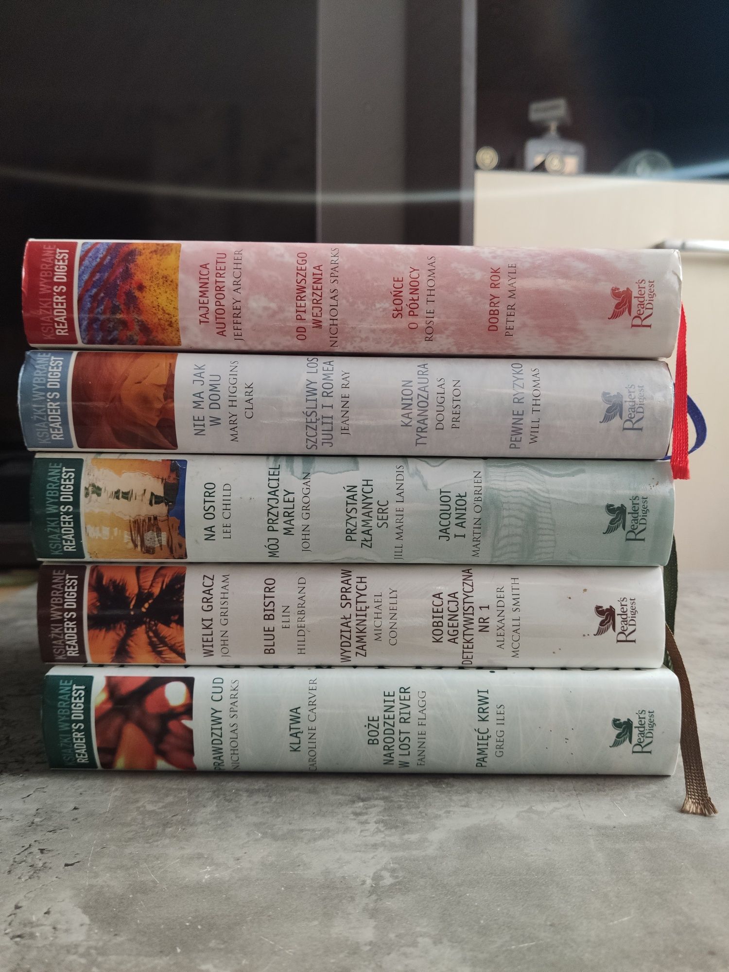 5 książek Reader's digest 20 powieści