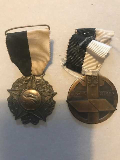 Medalhas de Lapela antigas