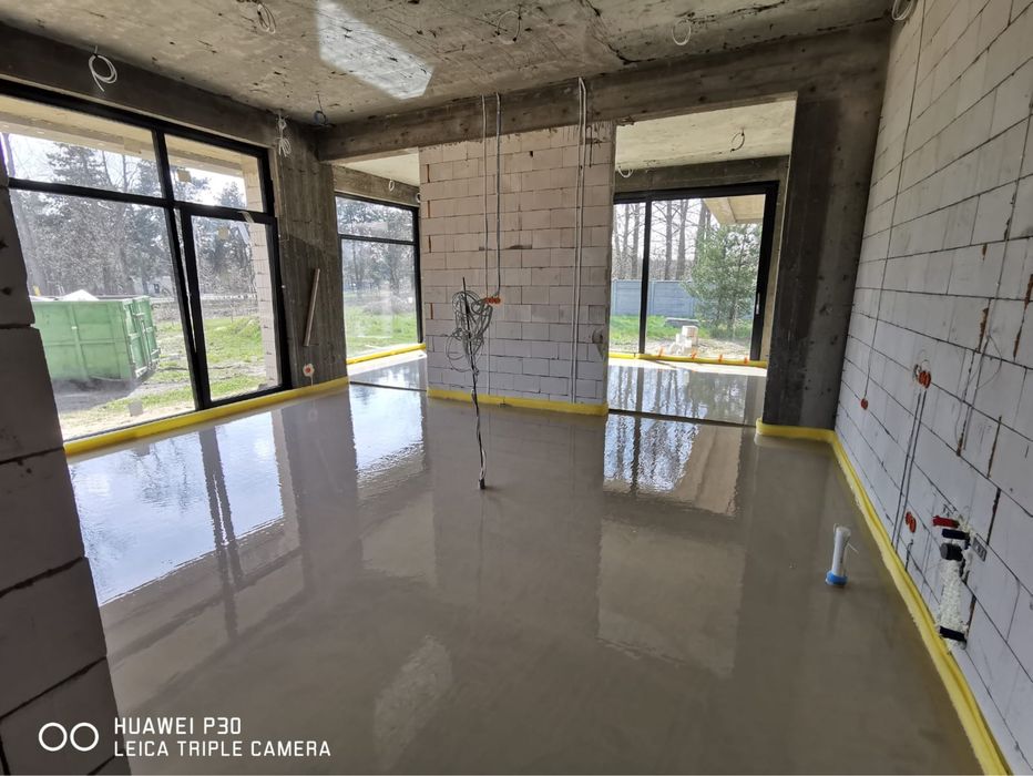 Wylewki anhydrytowe, plynny styropian, styrobeton