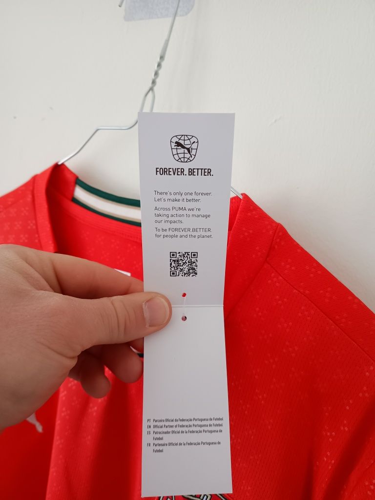 Camisola seleção Portugal 2025