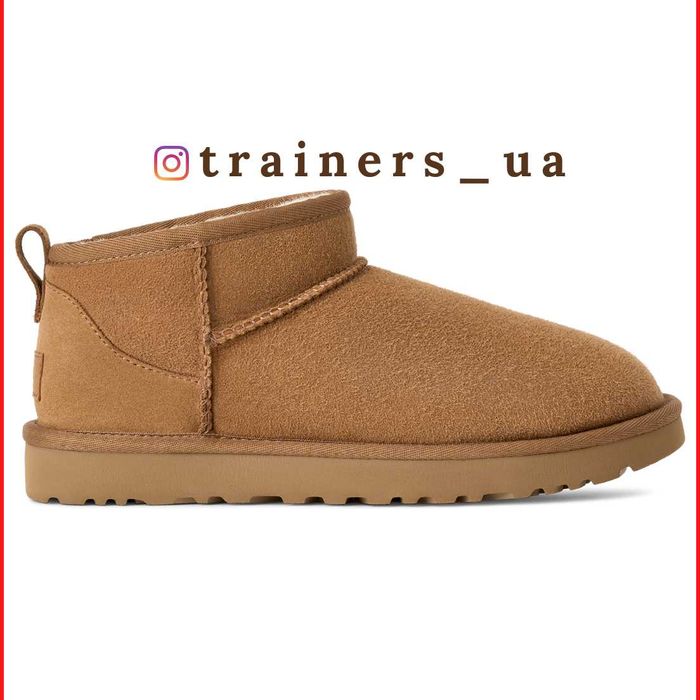 ОРИГИНАЛ‼️ UGG Classic Ultra Mini 1116109-CHE ботинки угги женские УГГ