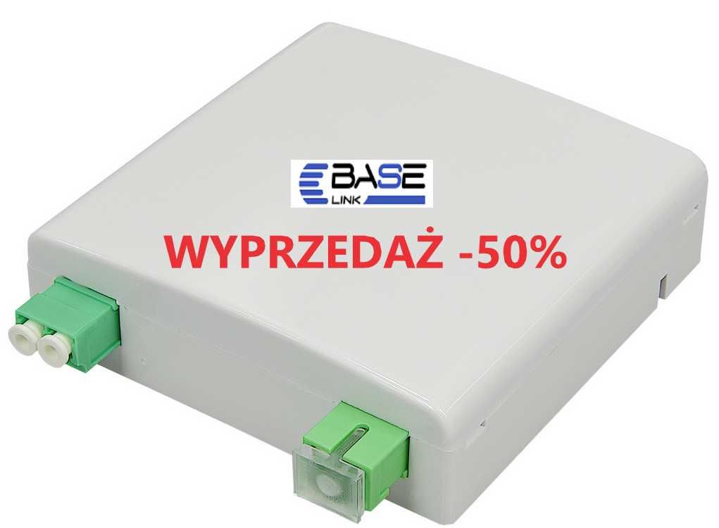 Puszka abonencka FTTH Base Link BL-FTTH-2CIN simplex 2xLCduplex
