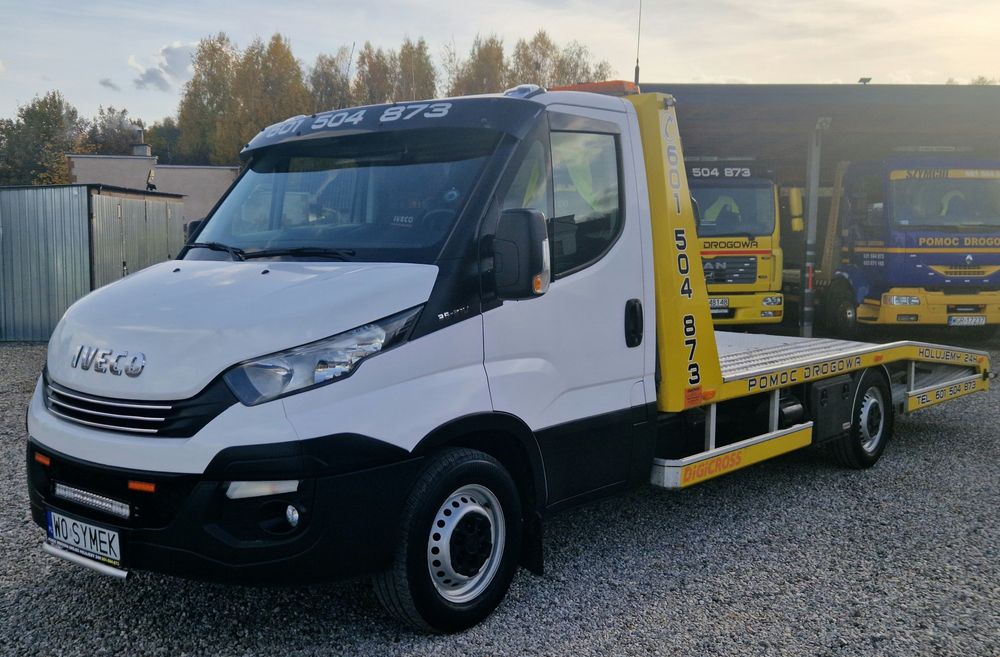 Iveco Daily 35-210 KM 2016R Autolaweta Laweta Pomoc Drogowa Holownik