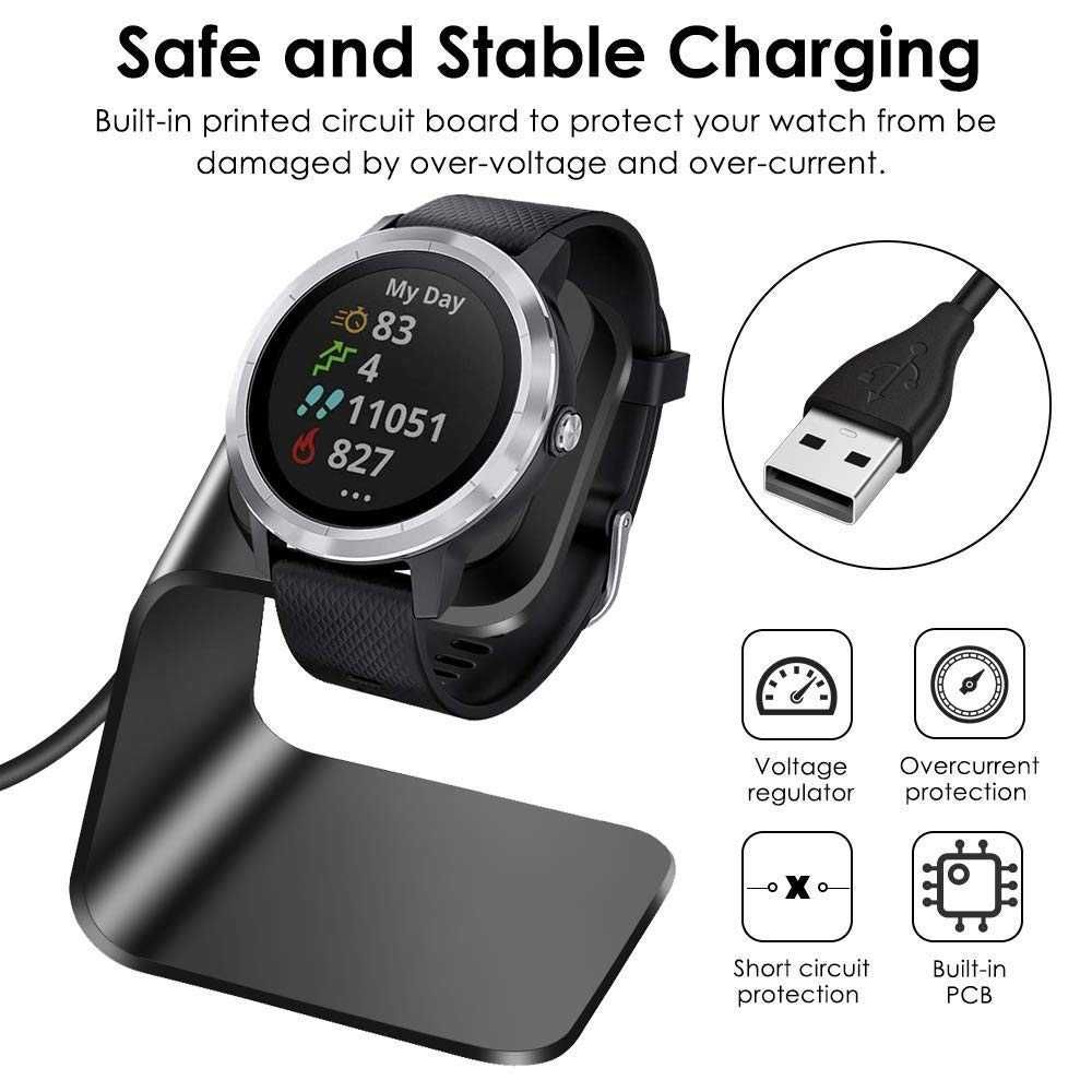 Kimilar ładowarka USB Garmin Vivoactive 3/4S Fenix 7S Venu Forerunner