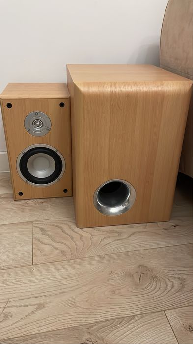 Zestaw głośników alphard+amplituner Pioneer