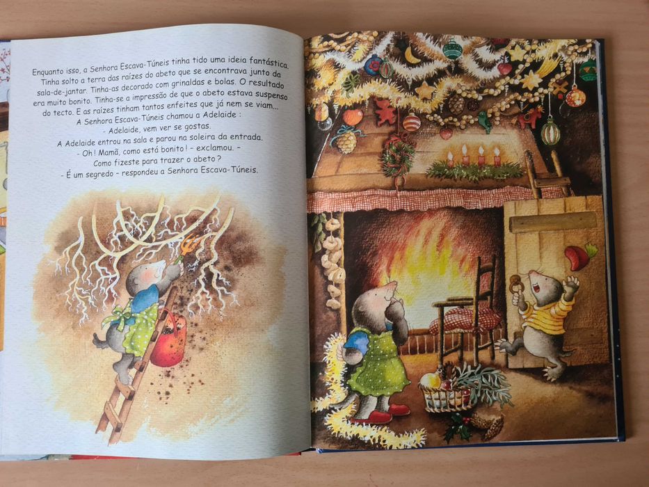Livro infantil "Histórias do Pai Natal" de Fabrice Lelarge