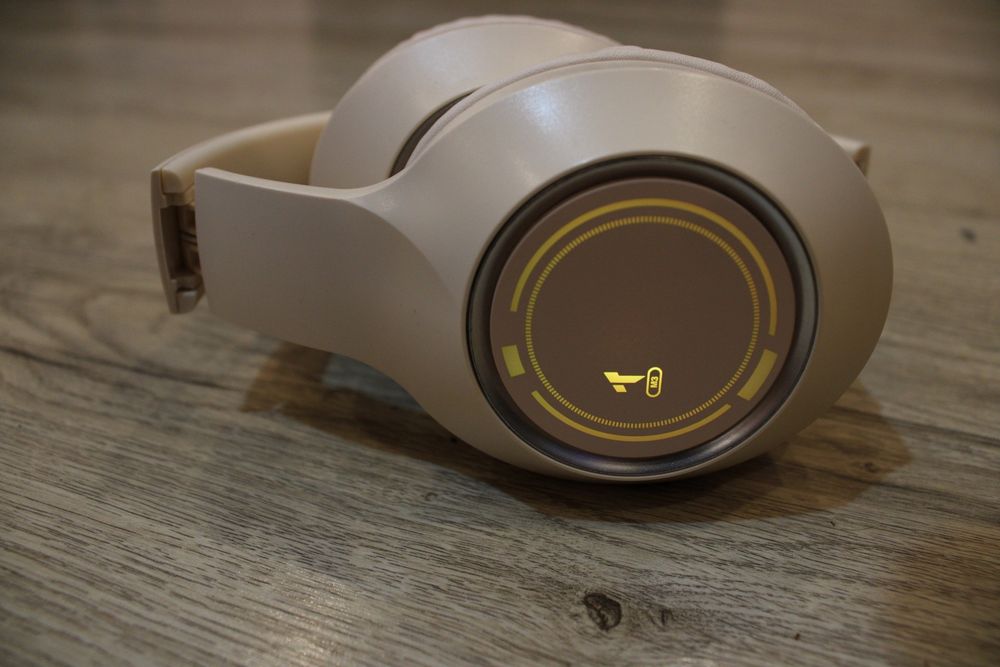 Bluetooth навушники – бежеві