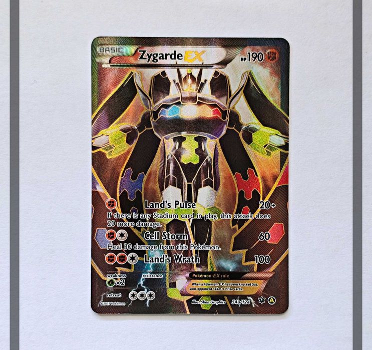Zygarde Ex 54a/124 FCO Pokemon ENG-NM