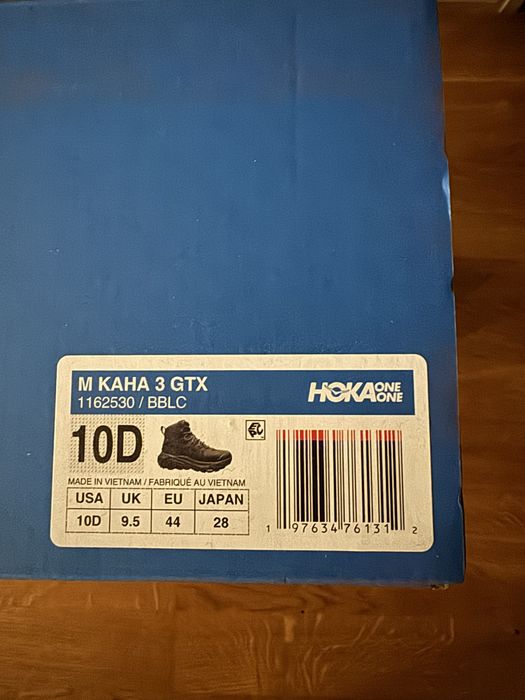 Hoka Kaha 3 Black GTX original