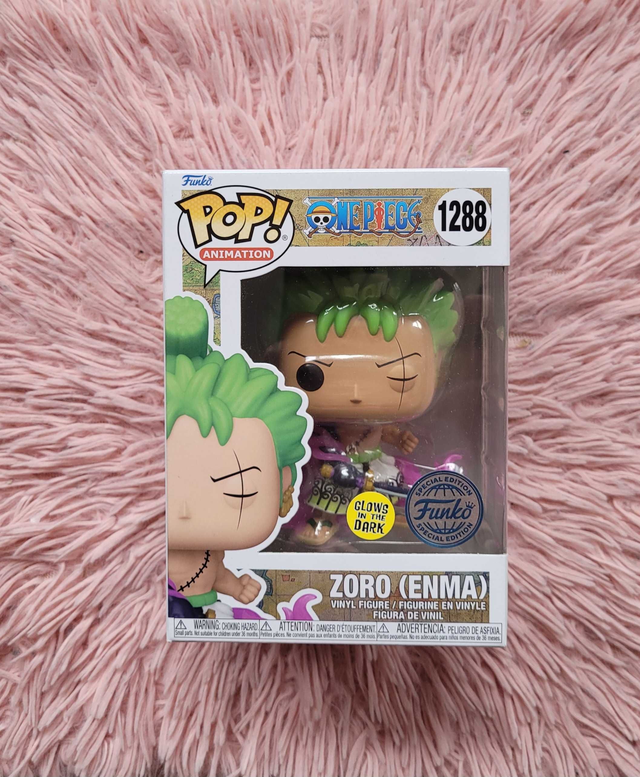 Funko POP! ZORO ENMA One Piece Roronoa GITD Glows #1288