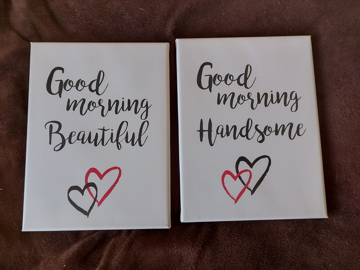 Obrazy Good Morning Beautiful / Handsome
