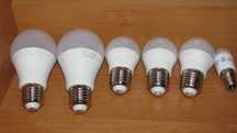 Żarówki ledowe led E27 7W 5W 560/450lm zestaw 6 sztuk