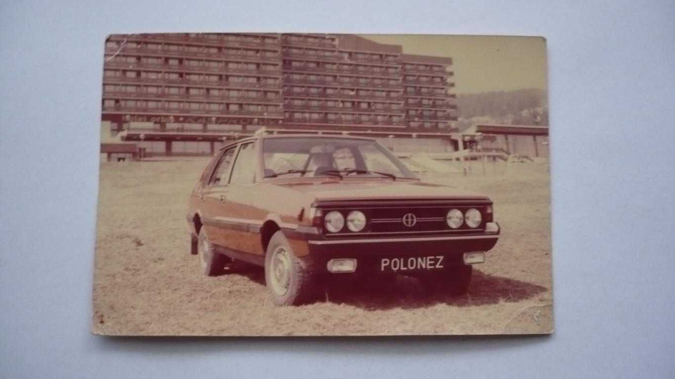 Karta pocztowa FSO Polonez Poznań 1978r.