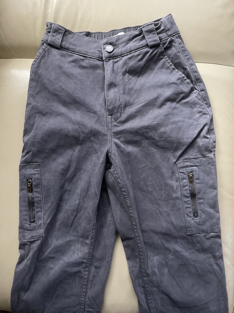 Hollister spodnie jeansy wysoki stan XS 34 damskie