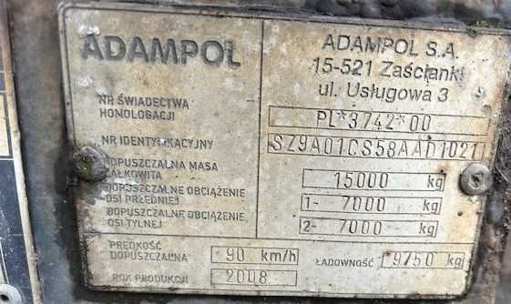 Przyczepa autotransporter jak lohr rolfo laweta tandem