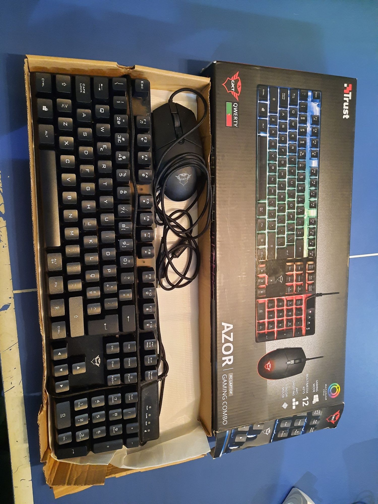 vendo teclado e rato novo ( gamer)