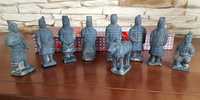 Figury dekoracyjne z terakoty chińscy żołnierze z terakoty