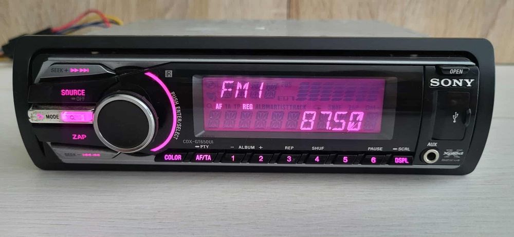 Radio samochodowe sony