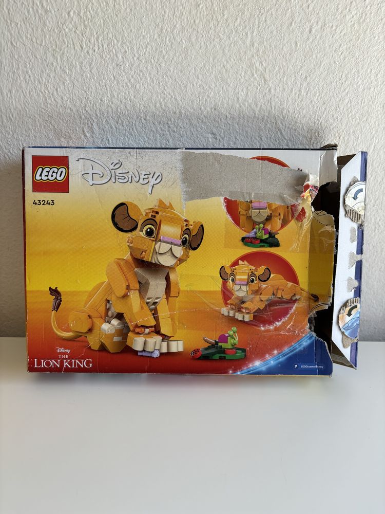 LEGO Disney Classic 43243 - Simba, O Rei Leão - Versão Cria