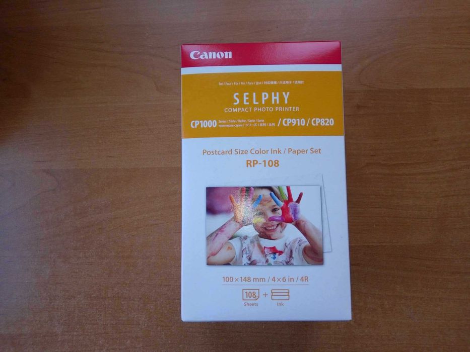 Papier fotograficzny Canon RP-108 termosublimacyjny Selphy CP 108szt