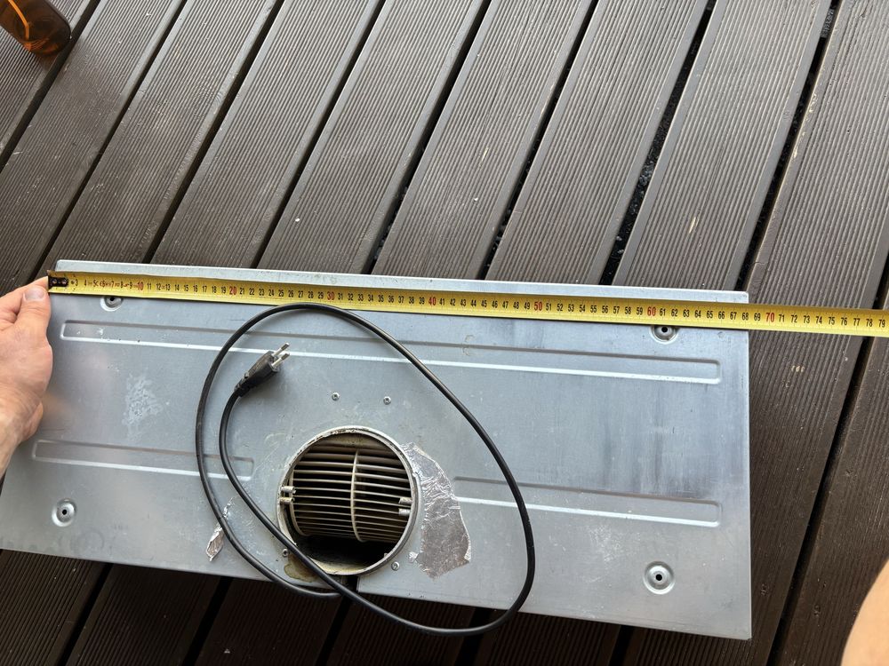 Okap TEKA GFH 73 Inox 329m3/h 64dB klasa E