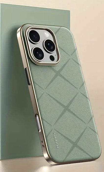 Шкіряний чохол для смартфону Iphone 15 pro max