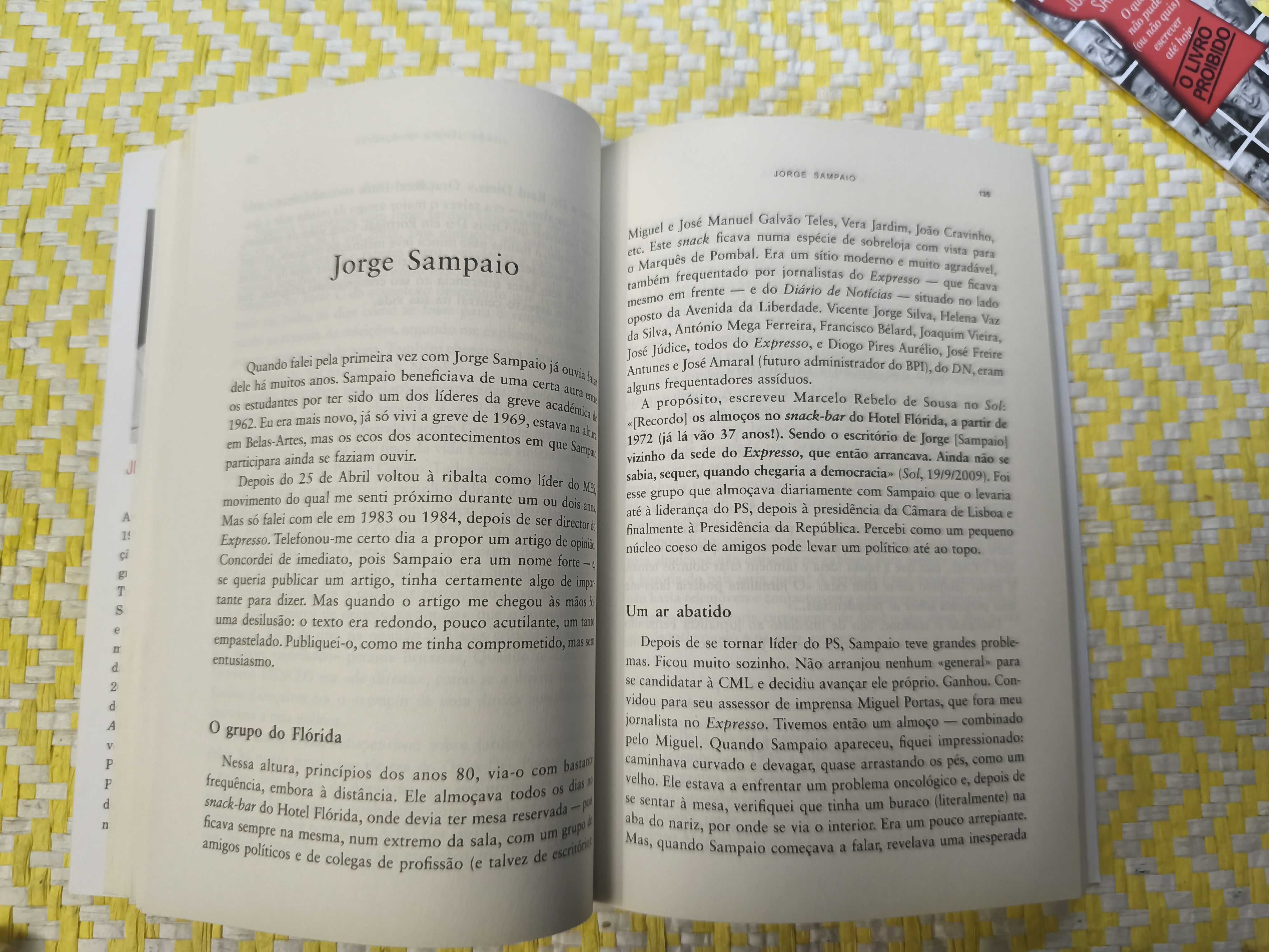 Eu e os políticos –
José António Saraiva