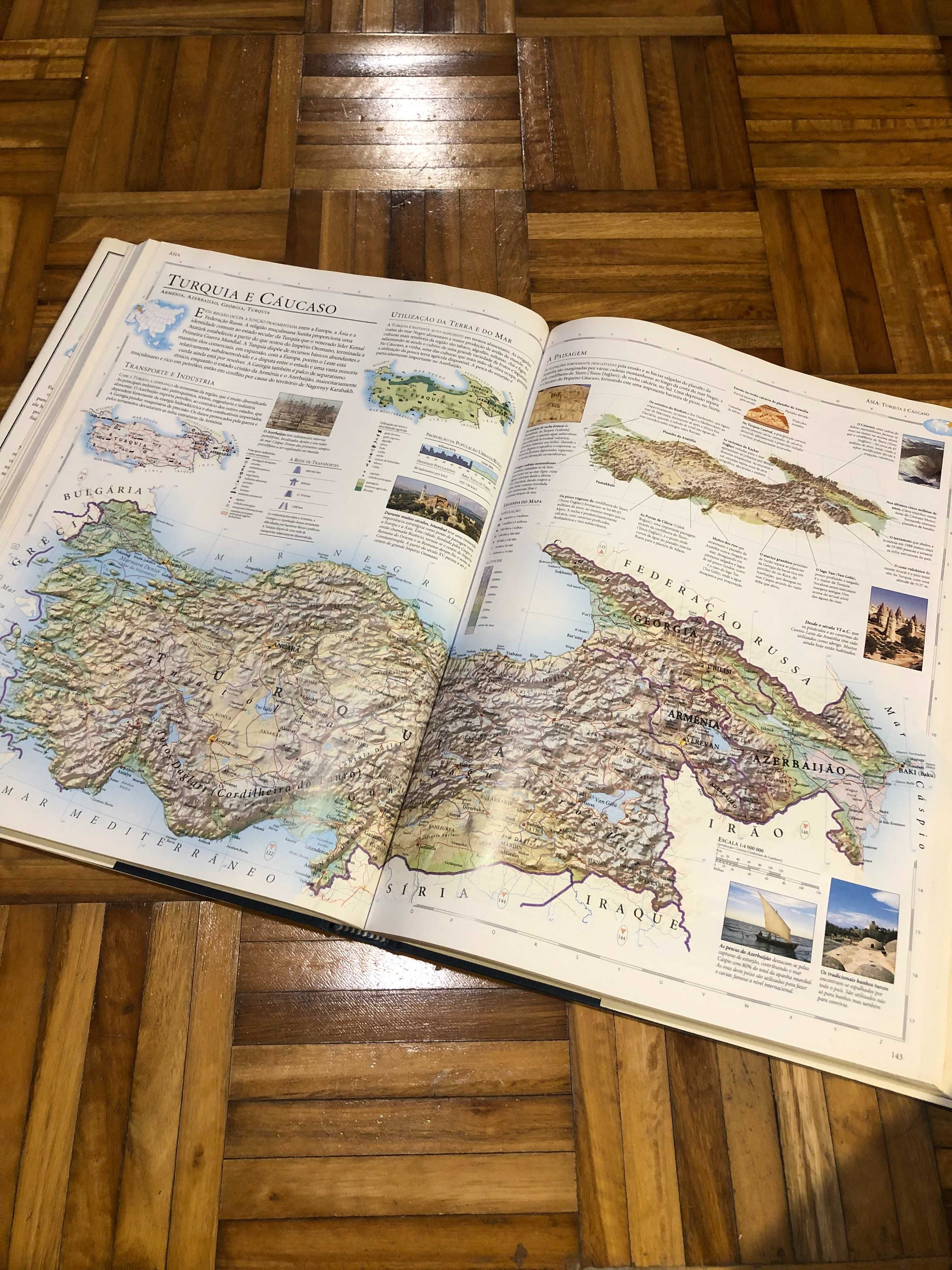 Atlas do Mundo, um livro sobre Tudo
