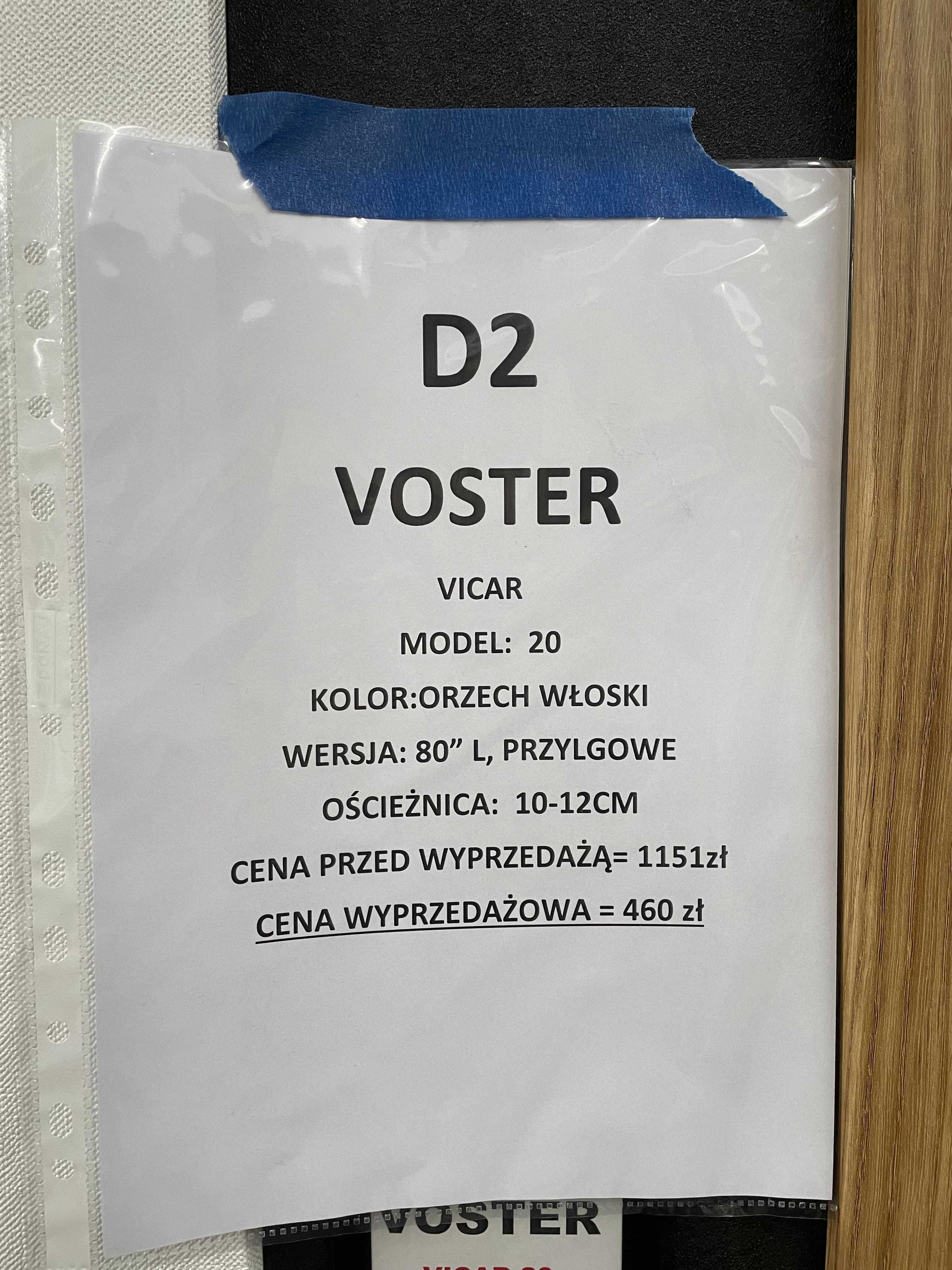 Drzwi wewnętrzne Voster Vicar 20