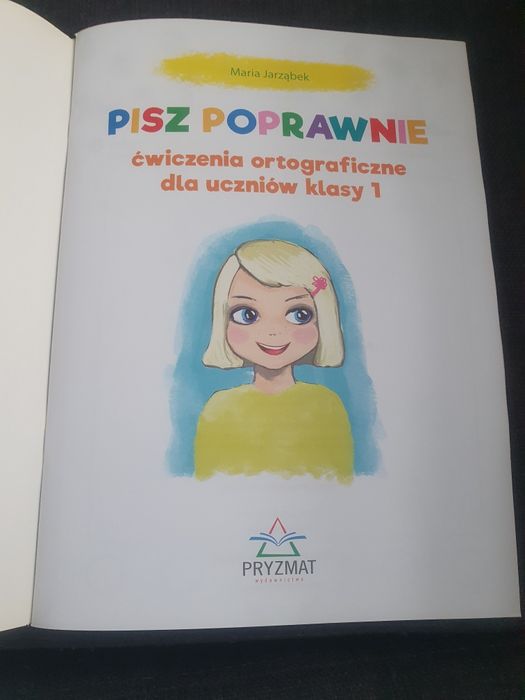 Książeczka Pisz poprawnie klasa 1