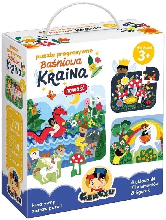 CzuCzu, Baśniowa kraina, puzzle progresywne