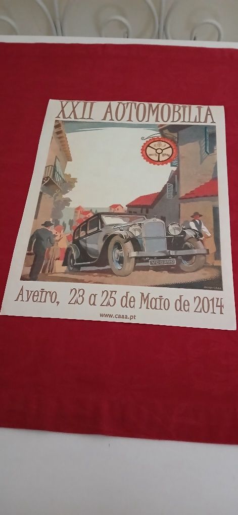 Cartaz da XXII Automobilia Aveiro 2014