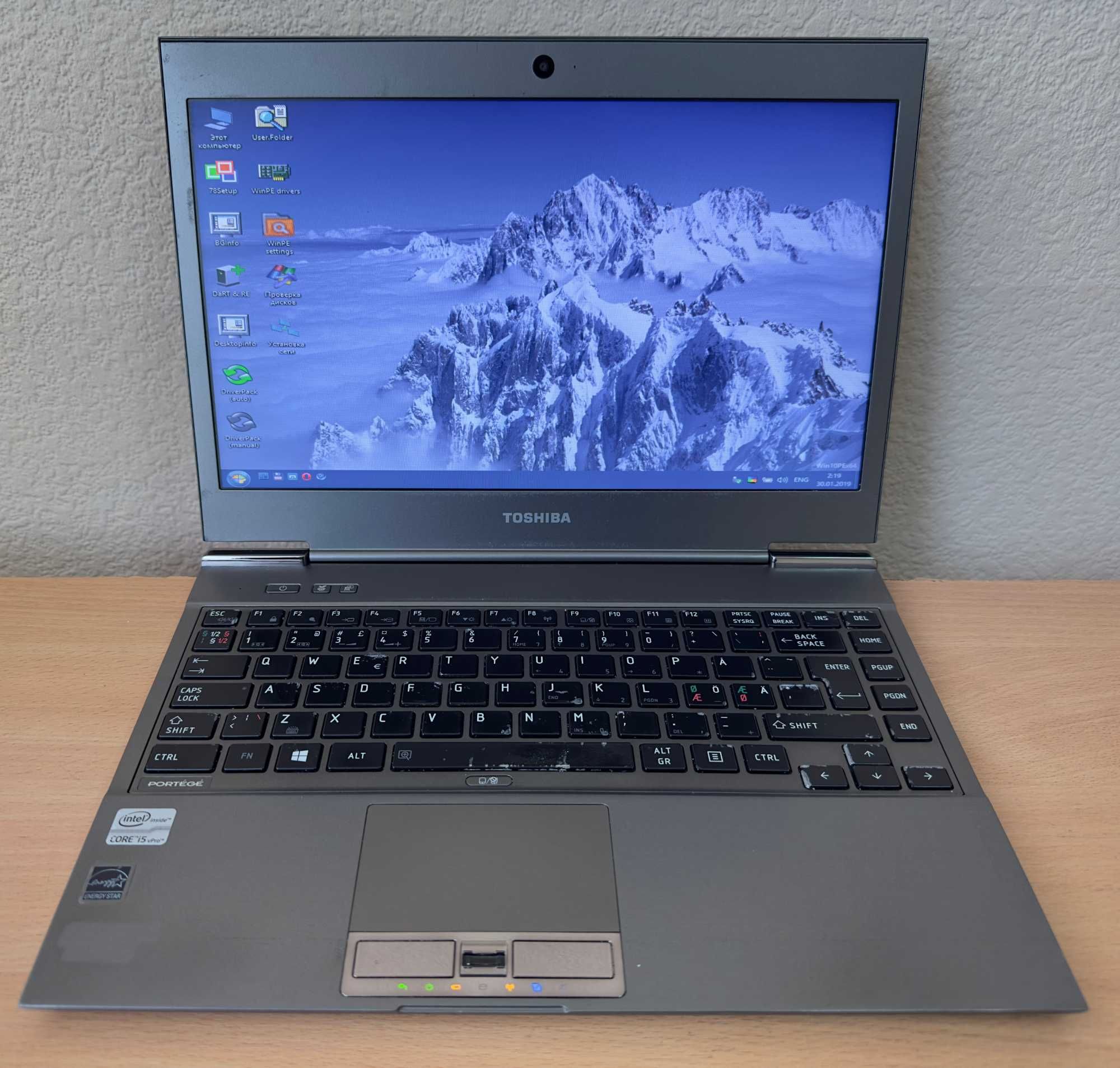 Ультрабук Toshiba Z930 13.3"/i5-3437U/6GB DDR3/128GB SSD/HD4000/WebCam