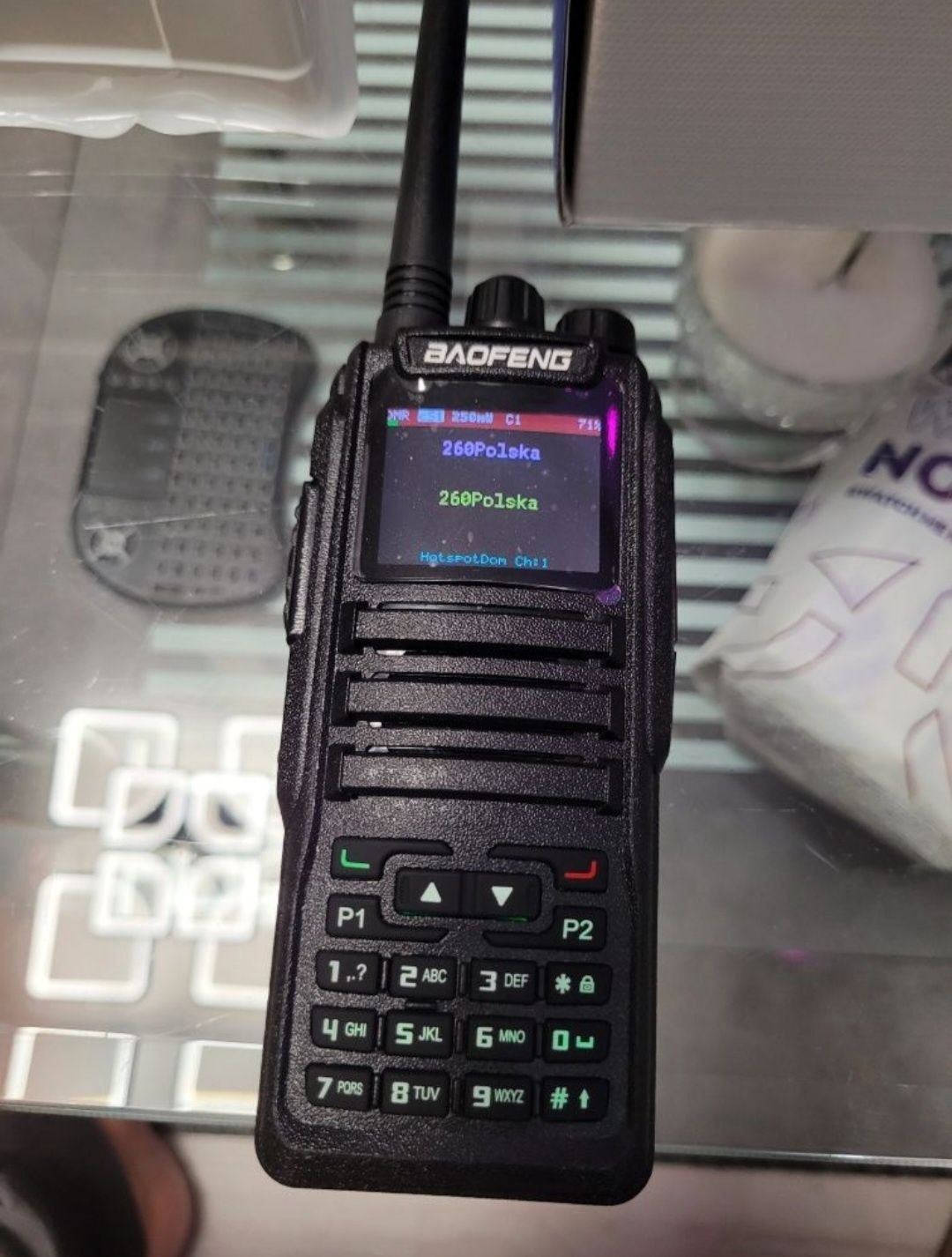 Baofeng 1701 Opengd77 DMR PMR służby analog digital trx radiotelefon