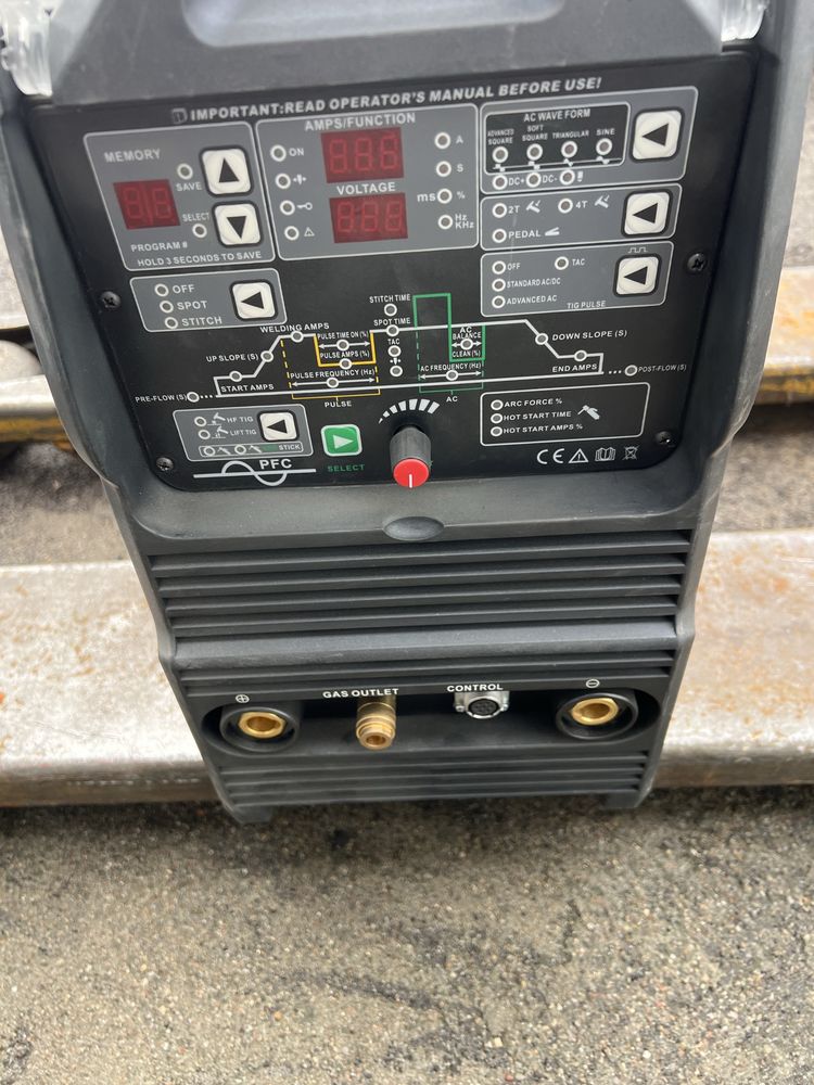 Spawarka TIG / Jet TIG II 200-S 16/1 AC/DC Welder Fantasy